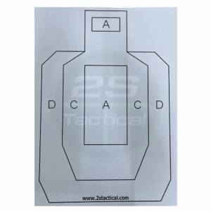 Kağıt Hedef USPSA 50'li Paket