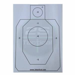 Kağıt Hedef Yarışma Modeli 50’li Paket